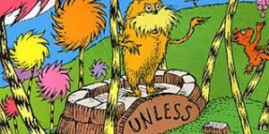 lorax on unless podium